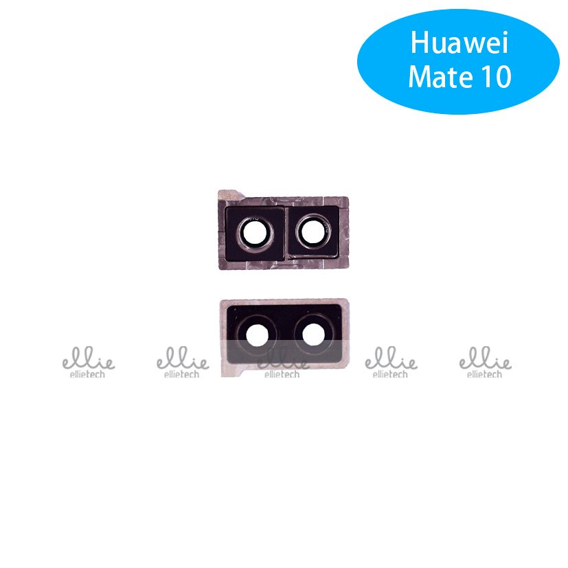 Lente de cristal de cámara con marco para Huawei Mate 10 Blanco Cámara