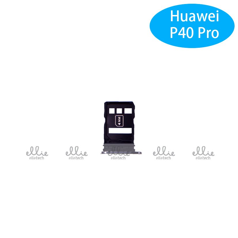 Bandeja de SIM para Huawei P40 Pro - negra