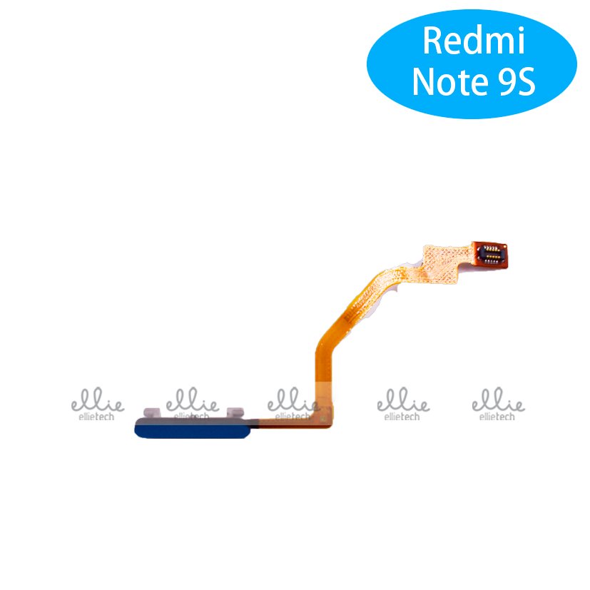Cable flex de huella para Xiaomi Redmi Note 9S/Note 9 Pro - azul