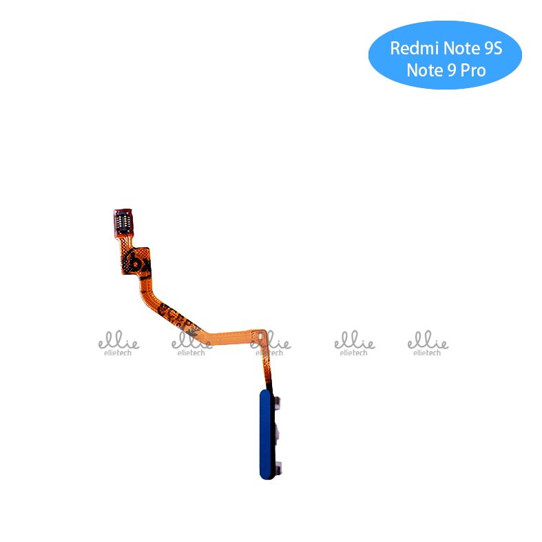 Cable flex de huella para Xiaomi Redmi Note 9S/Note 9 Pro - verde