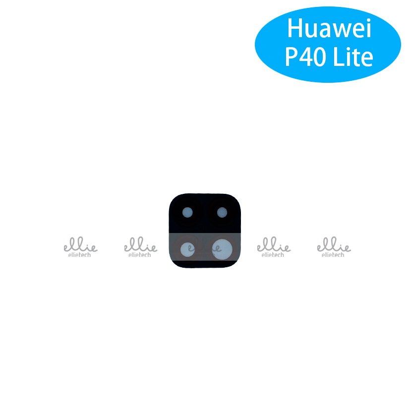Lente de cristal de cámara para Huawei P40 Lite Verde con Pegatina Cámara