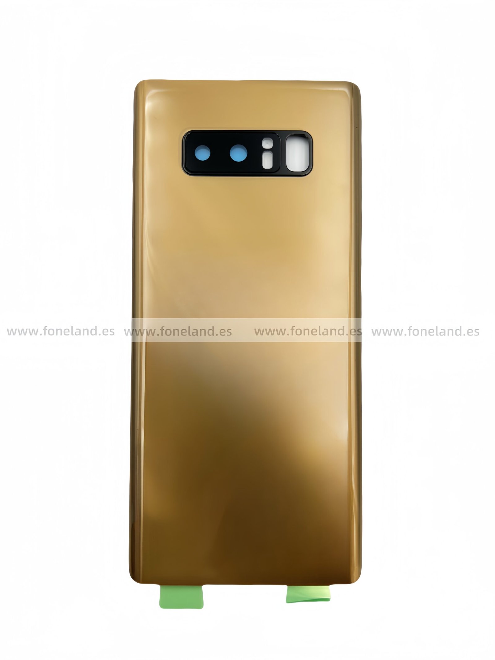 Tapa trasera para Samsung Galaxy Note 8 N950F Dorado(SIN LOGO)