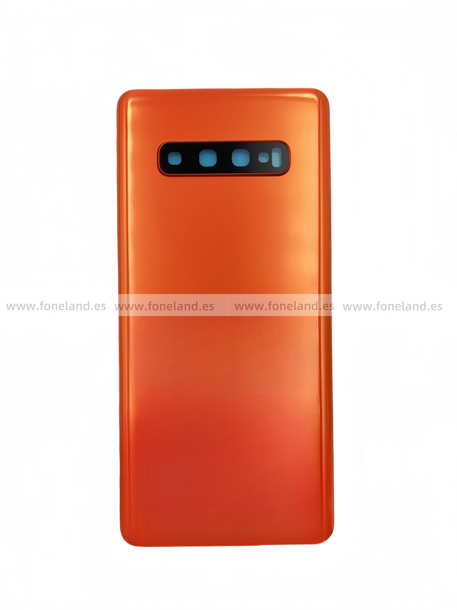 Tapa trasera para Samsung Galaxy S10 Plus G975F Naranja(SIN LOGO) Tapa trasera para Samsung Galaxy S10 Plus G975F Naranja(SIN LOGO)