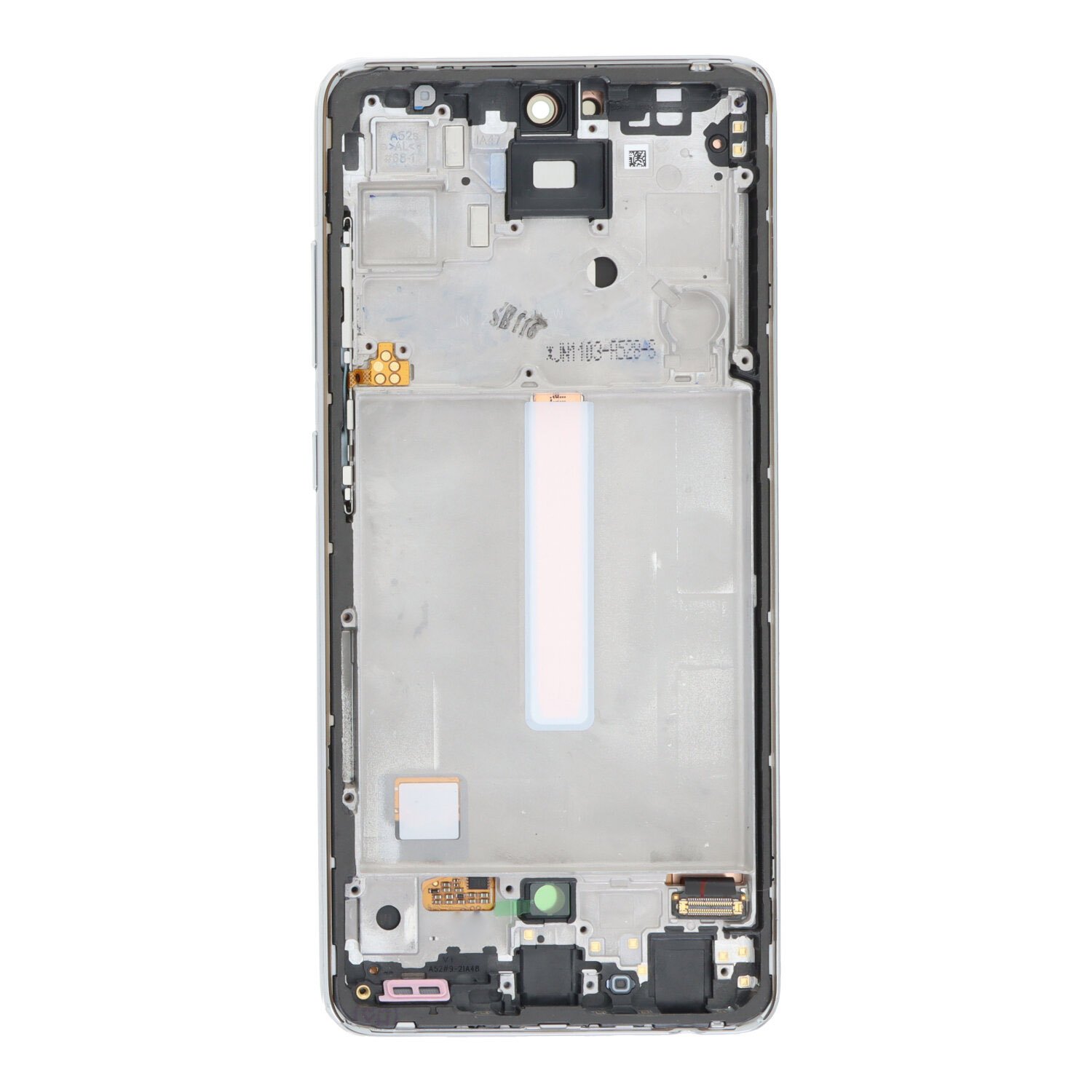 Pantalla Samsung Galaxy A52S A528 Blanca con marco Original Completa SERVICE PACK