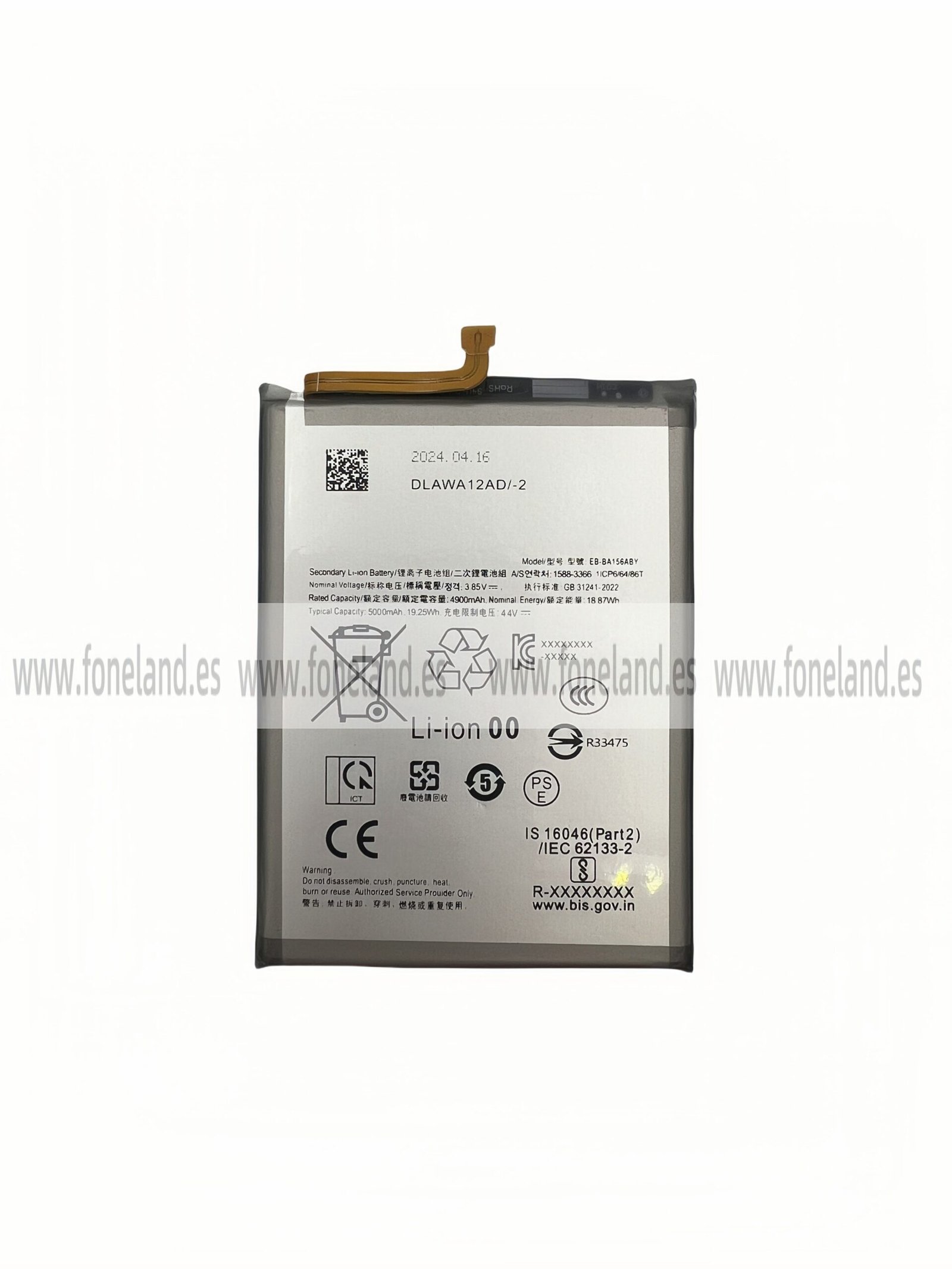 Batería Samsung Galaxy A15 4G A155F/A15 5G A156B Batería Samsung Galaxy A15 4G A155F/A15 5G A156B