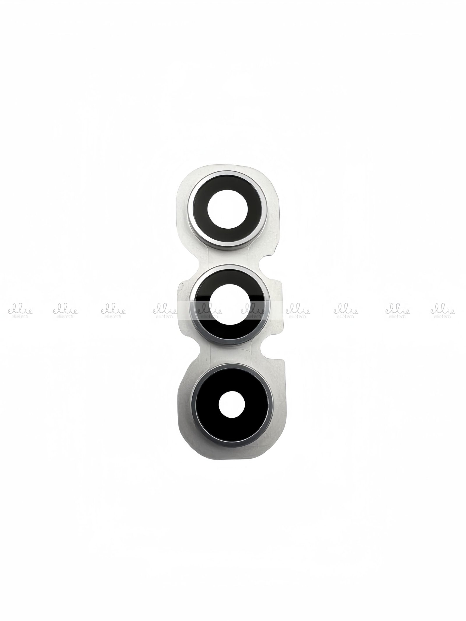 Lente de cristal de cámara + Marco para Samsung Galaxy A34 5G - A346B - plateado