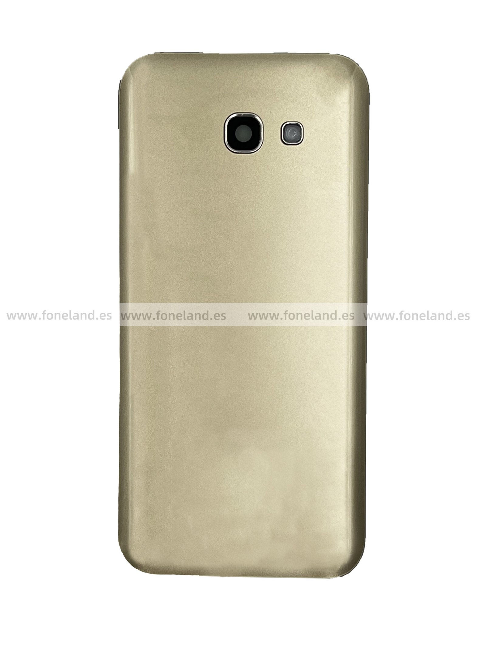 Tapa trasera para Samsung Galaxy A5 2017 A520F Oro Con Lente (SIN LOGO)