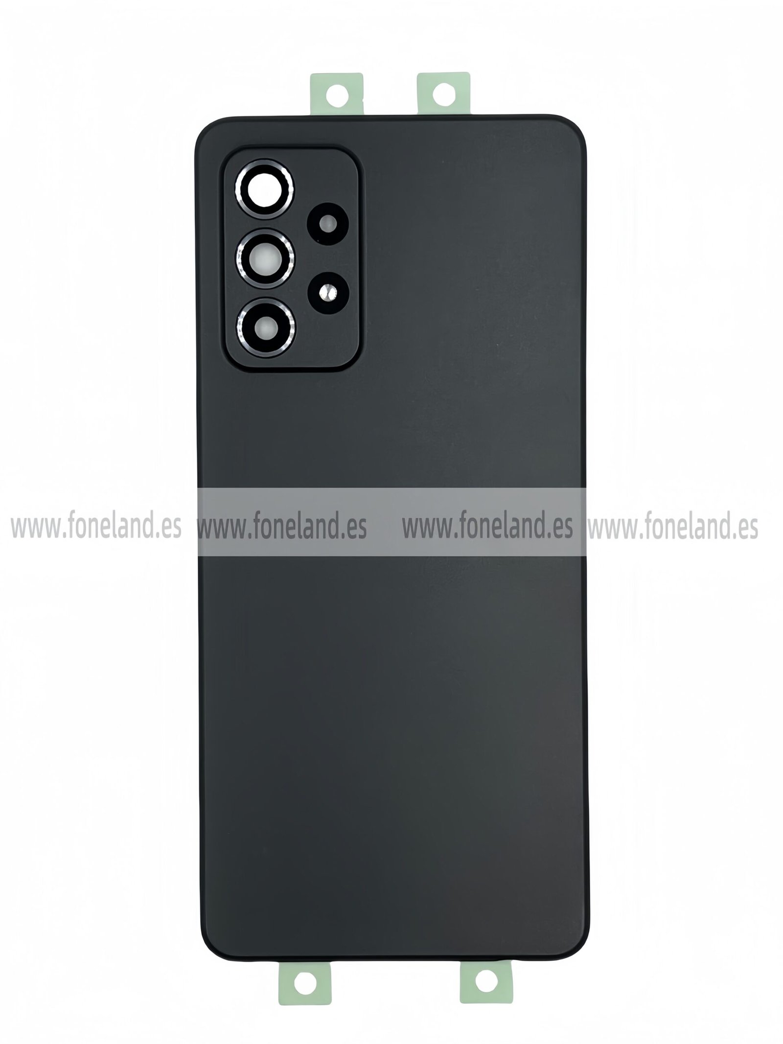 Tapa trasera para Samsung A52 4G A725F/5G A528N Negro Con Lente (SIN LOGO)