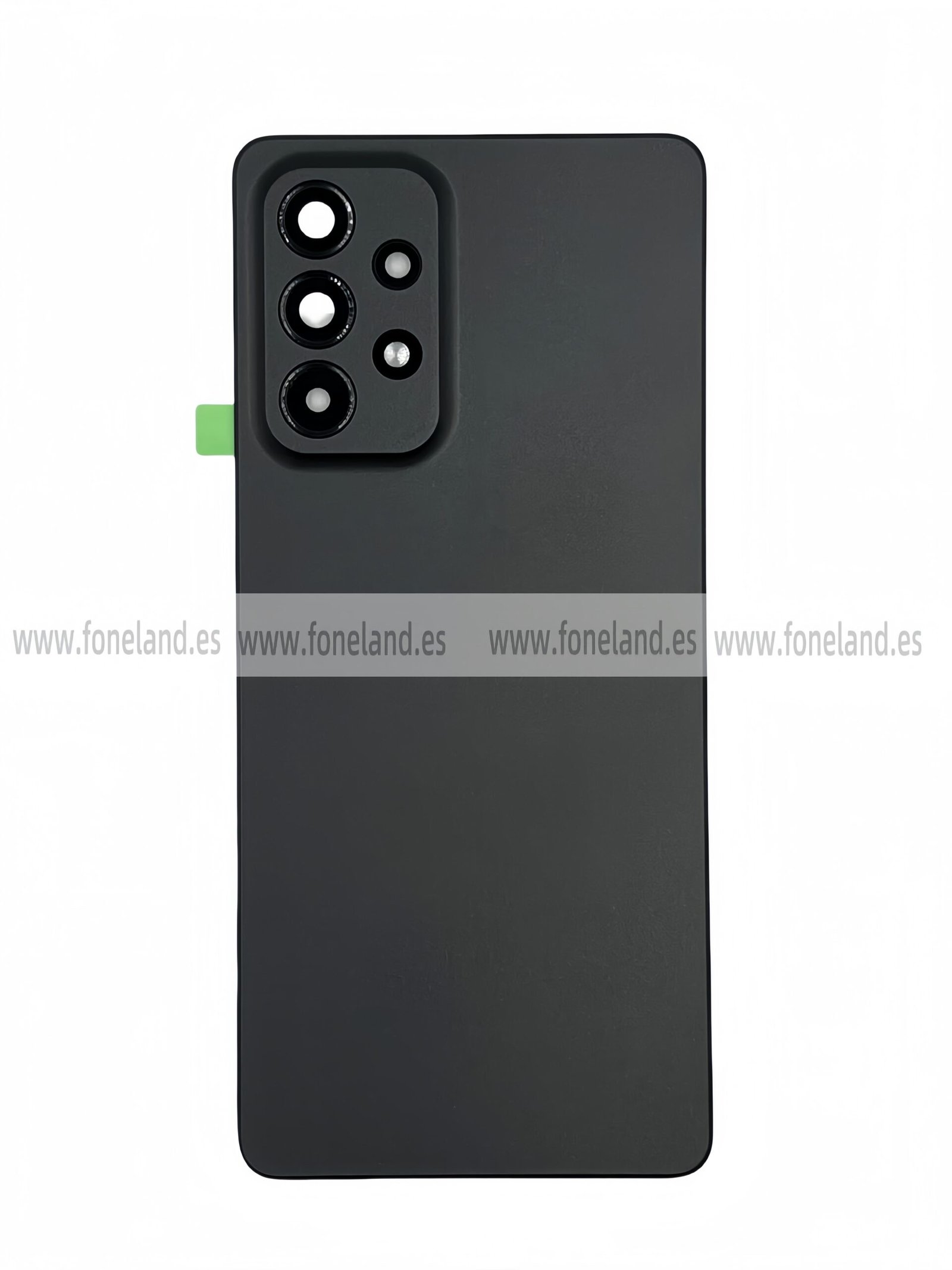 Tapa trasera para Samsung Galaxy A53 5G A536B Negro Con Lente (SIN LOGO)
