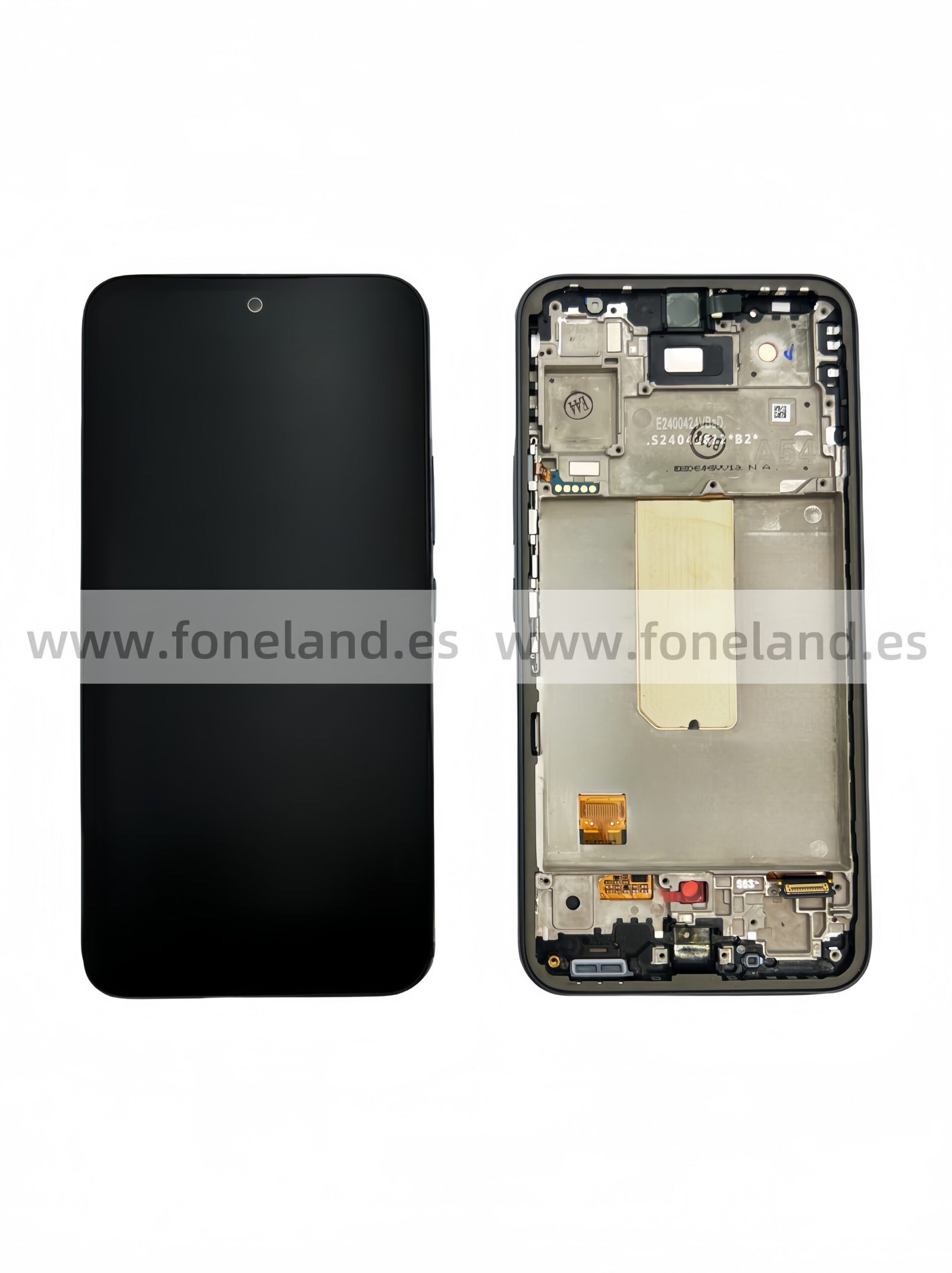 Pantalla Samsung Galaxy A54 5G A546B Negro con marco Completa SERVICE PACK