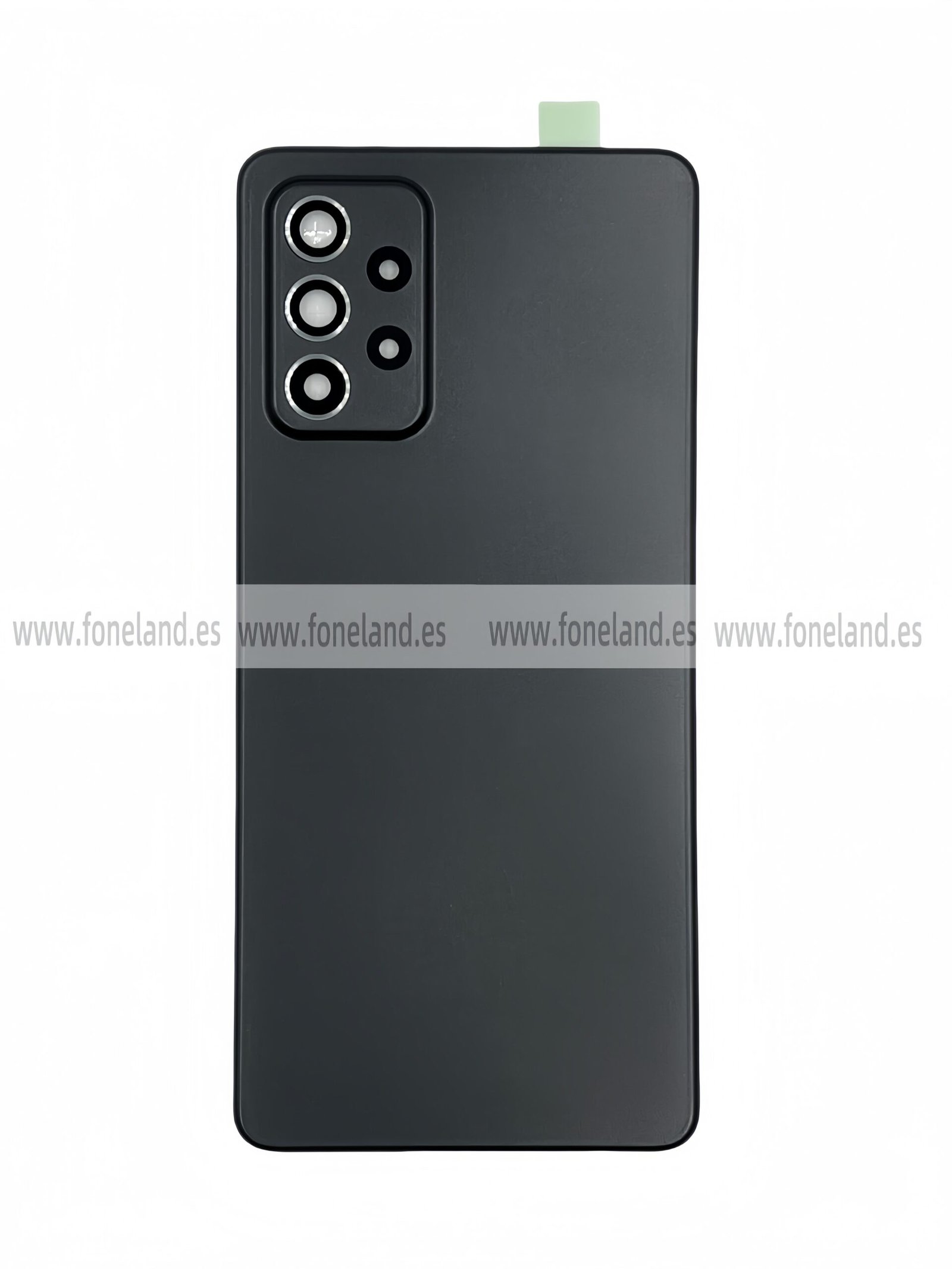 Tapa trasera para Samsung Galaxy A72 4G A725F Negro Con Lente (SIN LOGO) Tapa trasera para Samsung Galaxy A72 4G A725F Negro Con Lente (SIN LOGO)