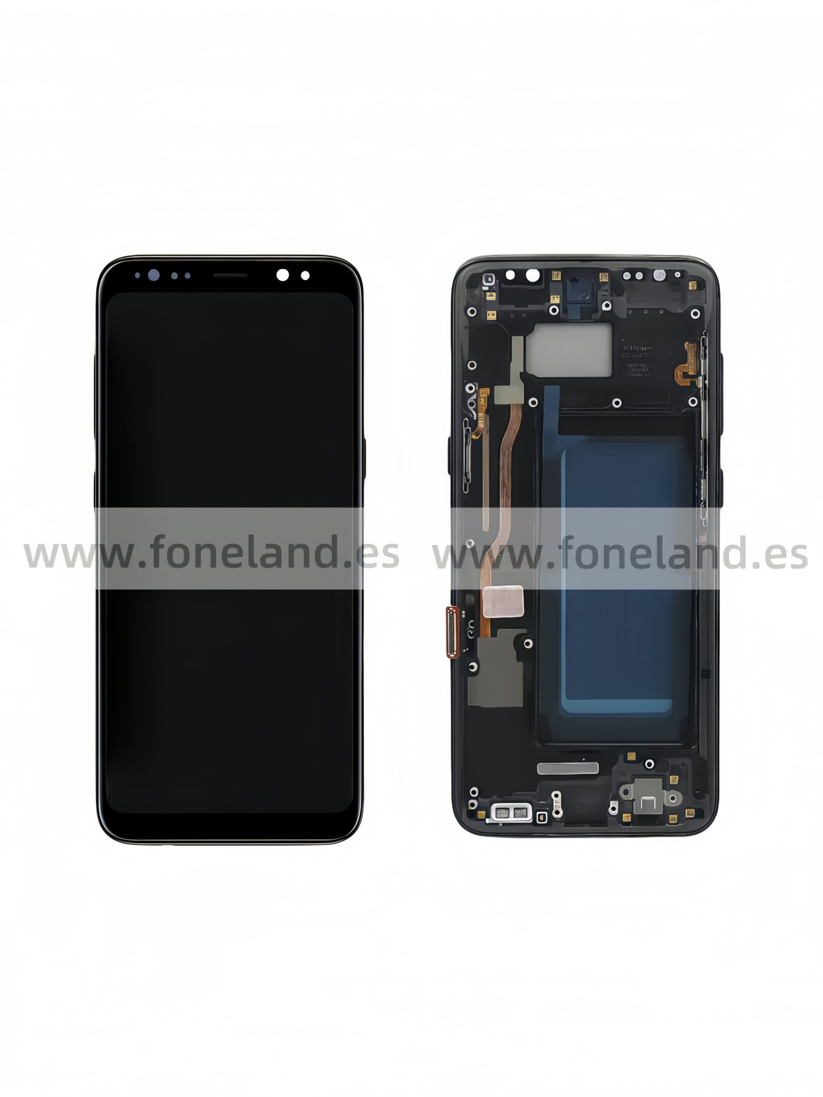 Pantalla Samsung Galaxy S8 G950 Gris con marco Original Completa SERVICE PACK Pantalla Samsung Galaxy S8 G950 Gris con marco Original Completa SERVICE PACK