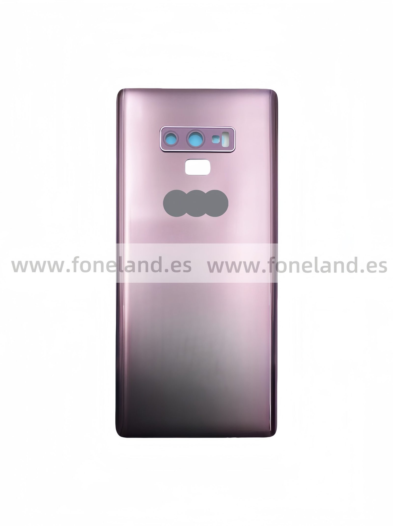 Tapa trasera Samsung Galaxy Note 9 N960F Lila con Lente