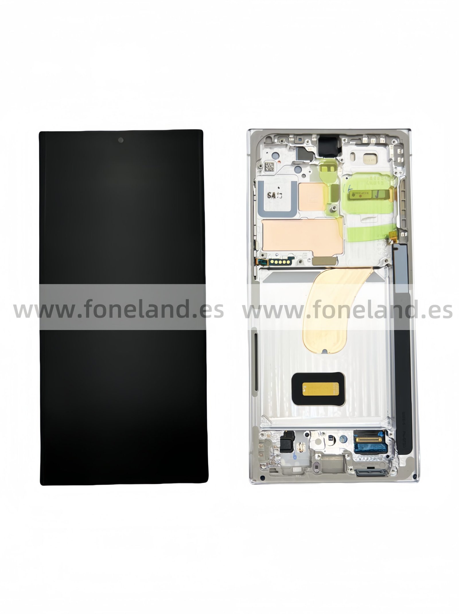 Pantalla Samsung Galaxy S23 Ultra S918 Azul con marco Original Completa SERVICE PACK Pantalla Samsung Galaxy S23 Ultra S918 Azul con marco Original Completa SERVICE PACK