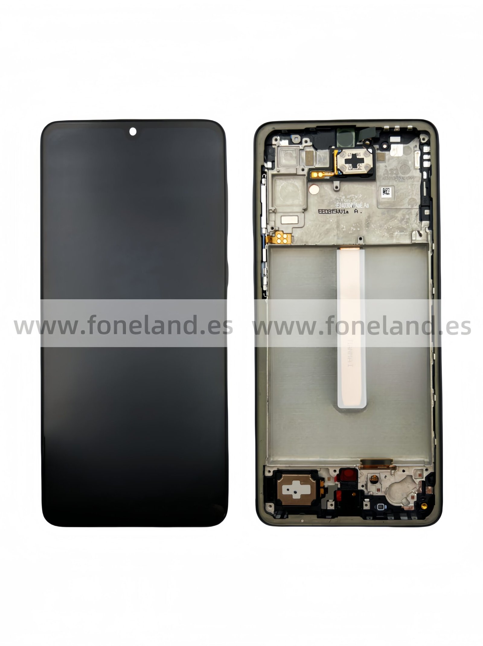 Pantalla Samsung SM-A336 A33 5G 2022 Negro con marco Original Completa SERVICE PACK