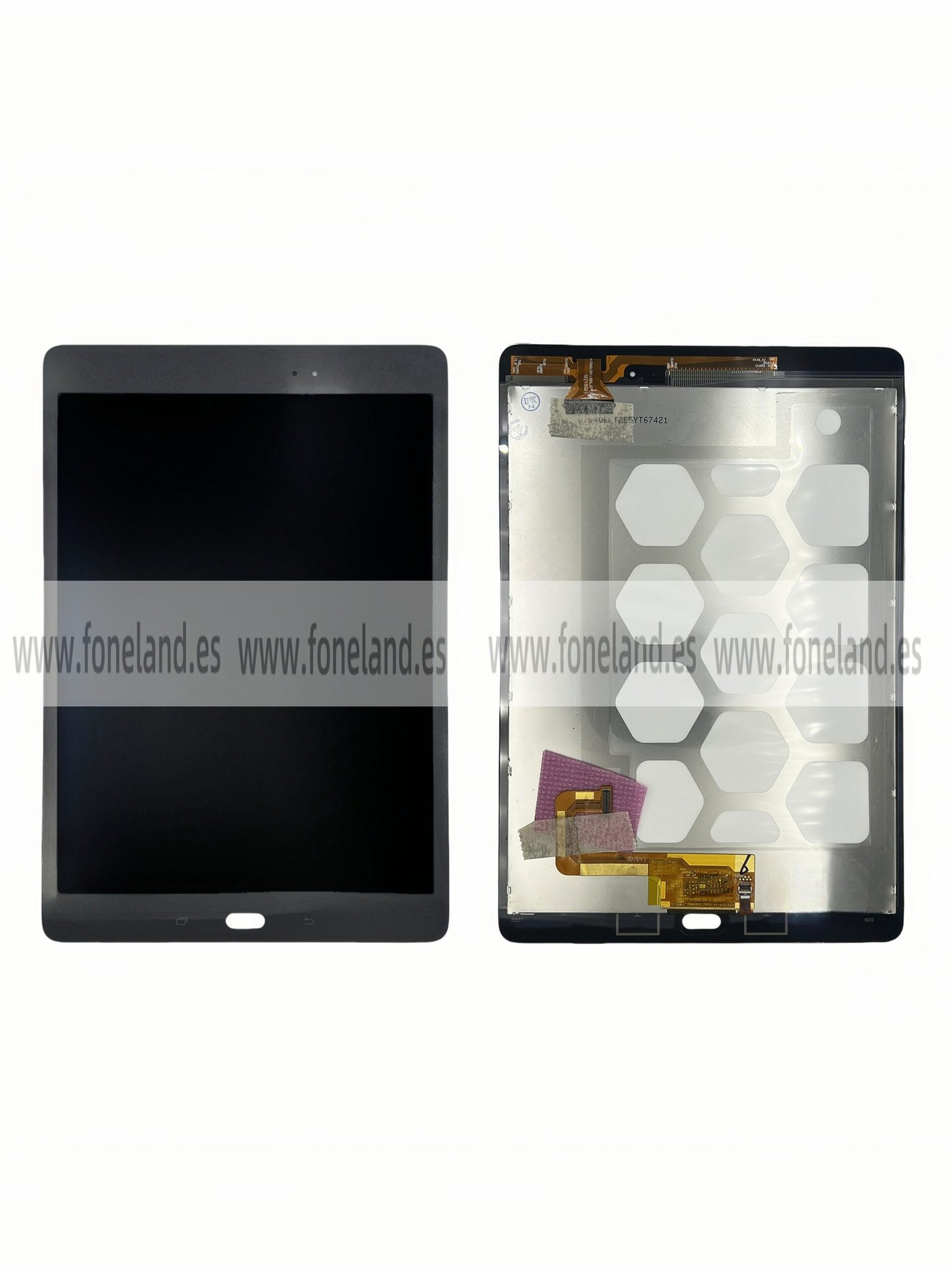 Pantalla Samsung T550/T555 Tab A Negro Completa LCD + Táctil EXCELLENT