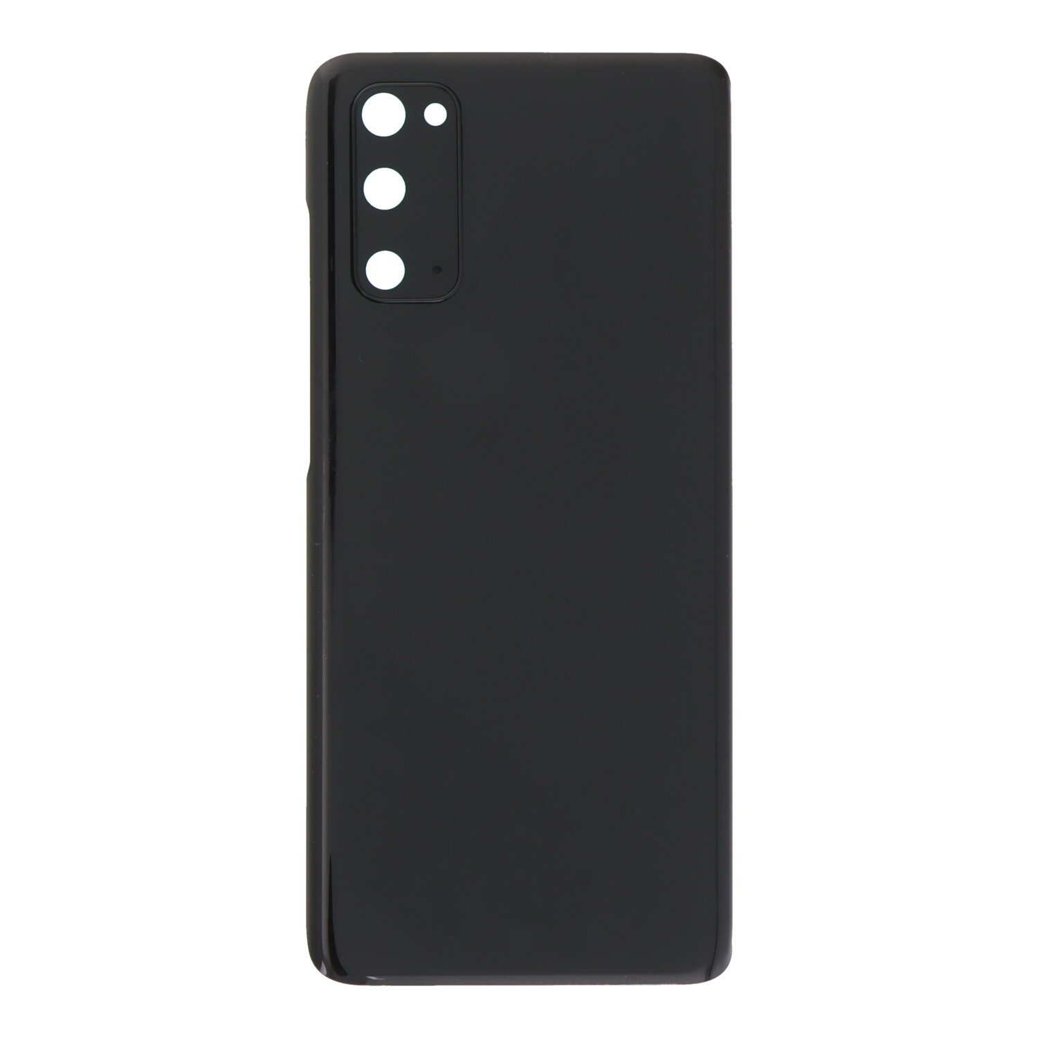Cubierta de bateria Trasera para SM - S20 G980 Negro con lente Tapa Calidad Premium Cubierta de bateria Trasera para SM - S20 G980 Negro con lente Tapa Calidad Premium
