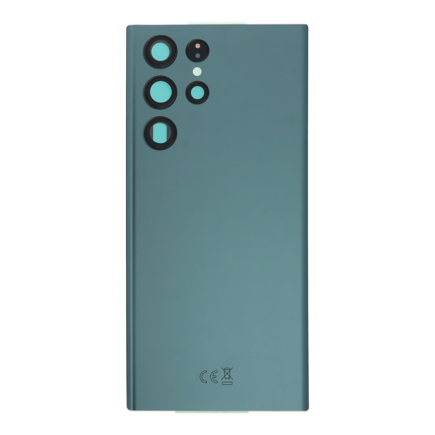 Cubierta de bateria Trasera SM - S22 Ultra 5G S908B Verde con lente Tapa Calidad Premium