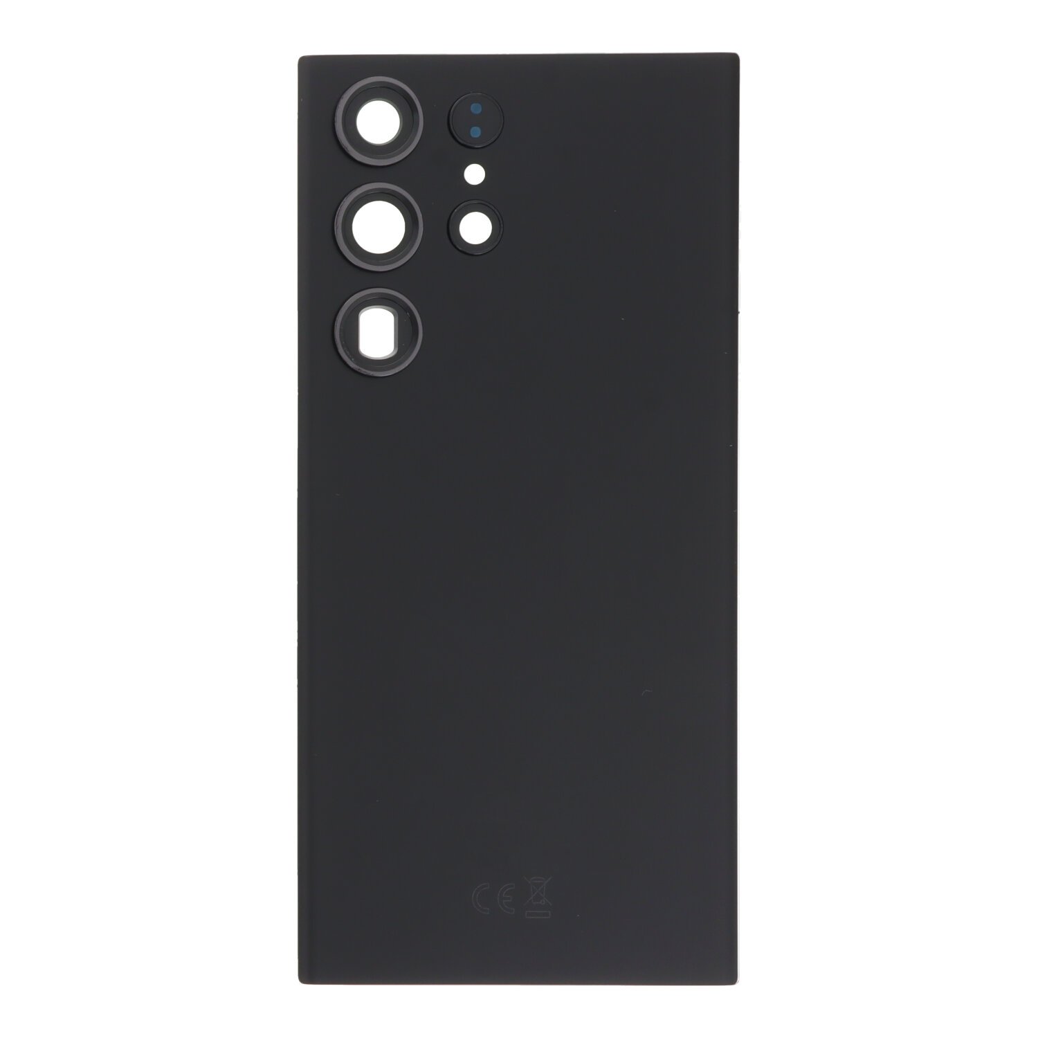 Cubierta de bateria Trasera SM - S23 Ultra S918B Negra con lente Tapa Calidad Premium Cubierta de bateria Trasera SM - S23 Ultra S918B Negra con lente Tapa Calidad Premium