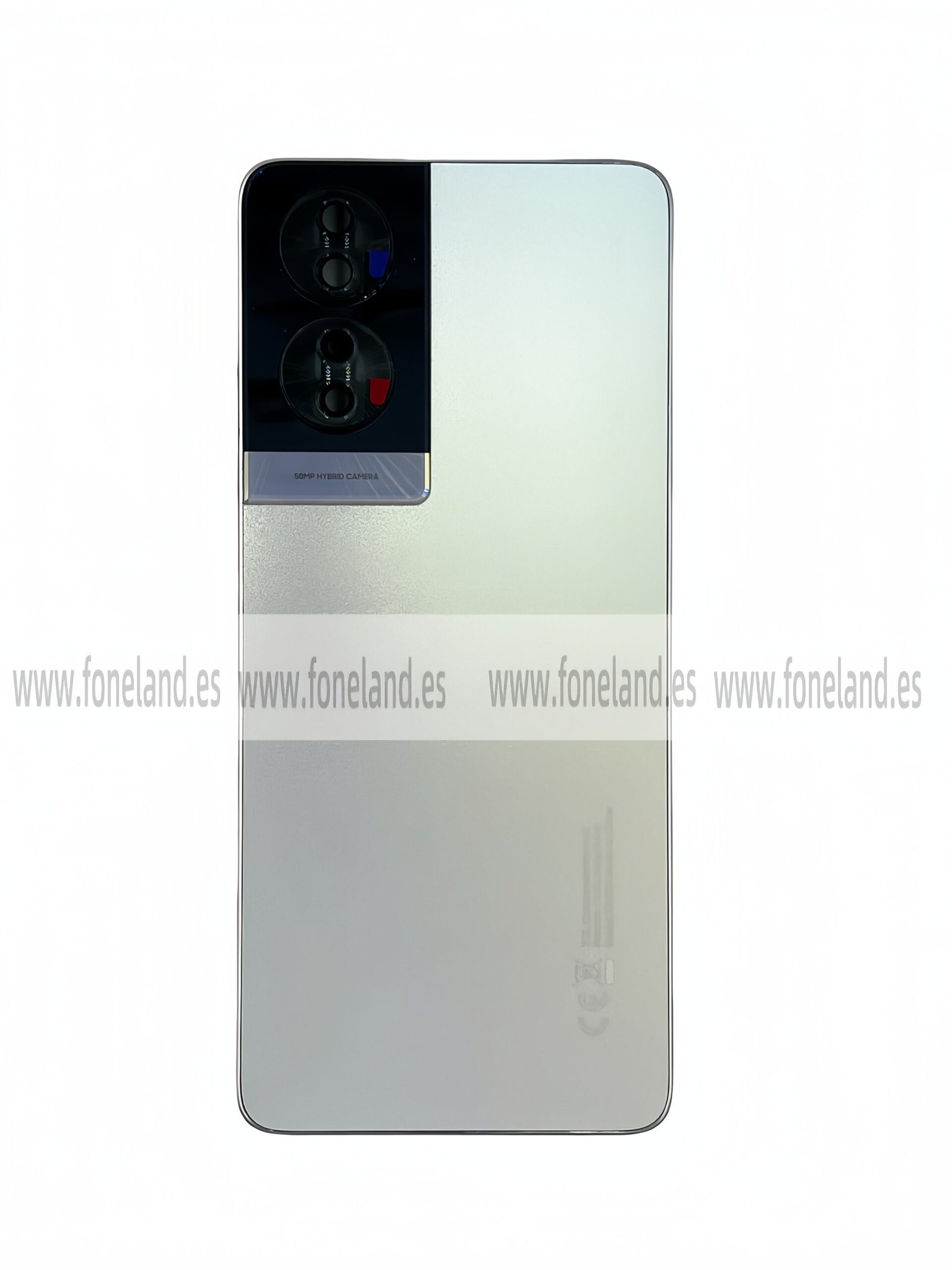 Tapa trasera para TCL 40 NXTRAPER 4G Blanca con Lente Original