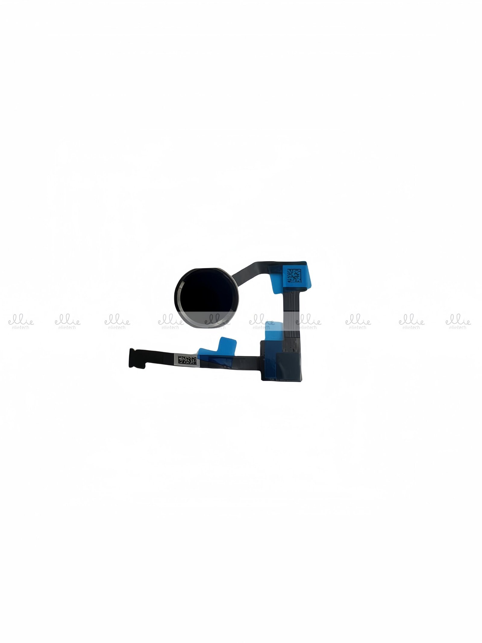 Cable flex de Home con Lector de huella para iPad 6 A1566 - A1567 - negro