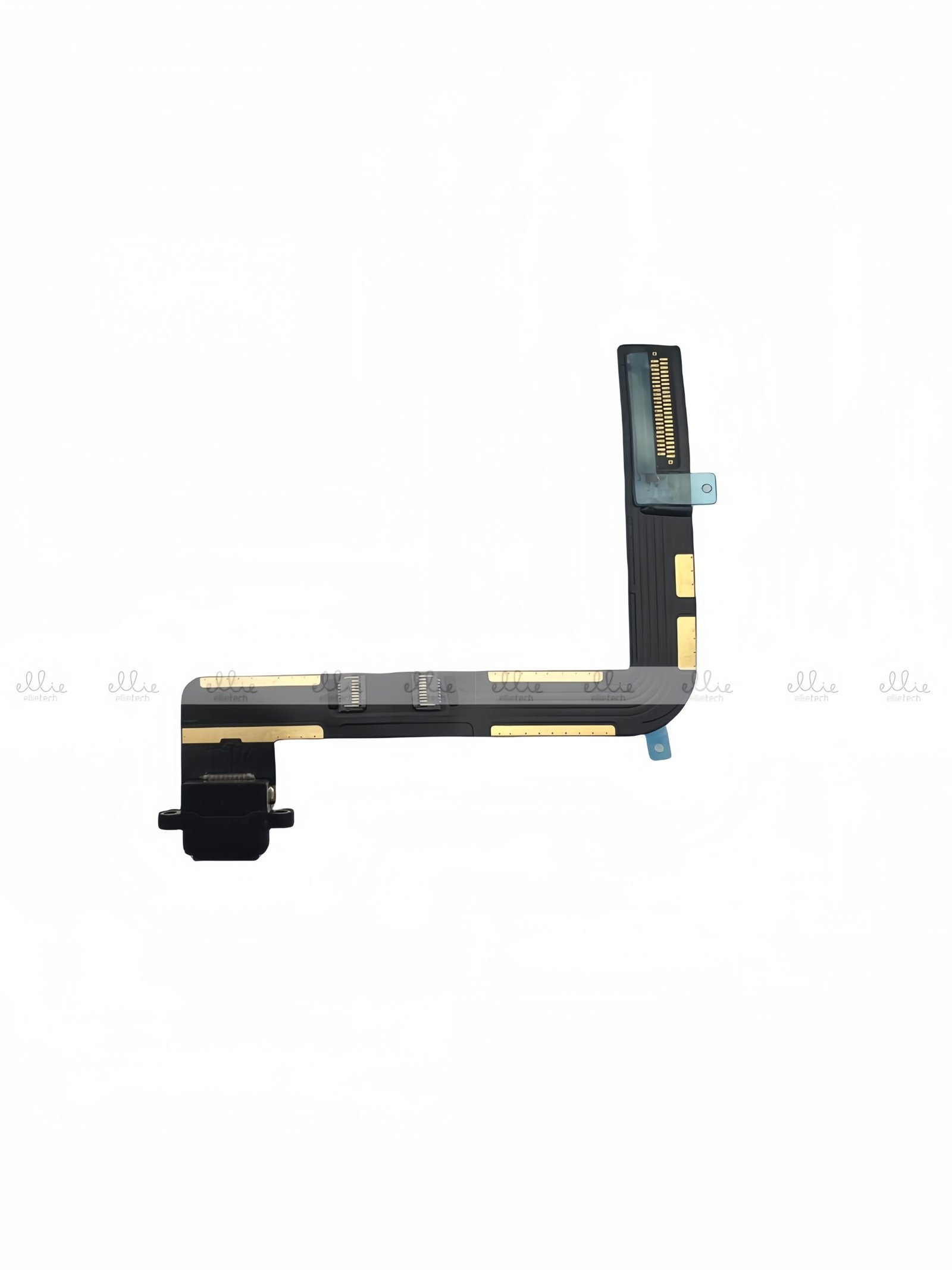 Flex de carga para iPad 7/iPad 10.2 2019 A2197 A2198 - A2200 - negro
