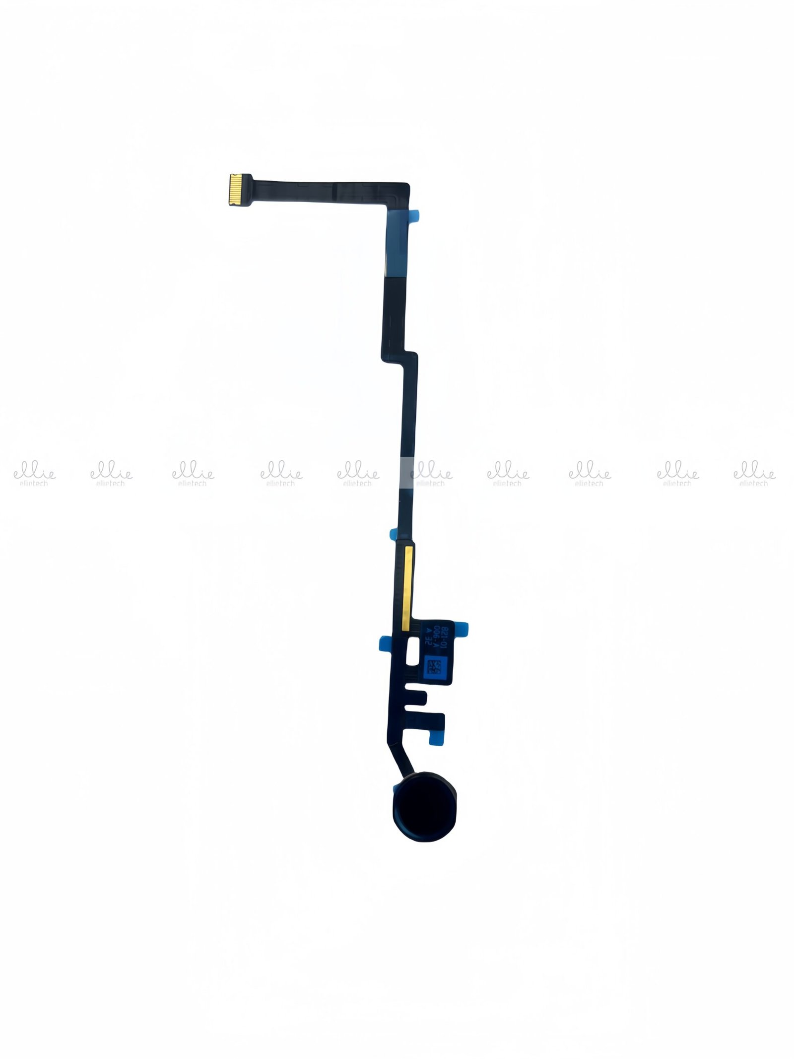Cable flex de Home con Lector de huella para iPad 2018 A1893 - A1954 - negro