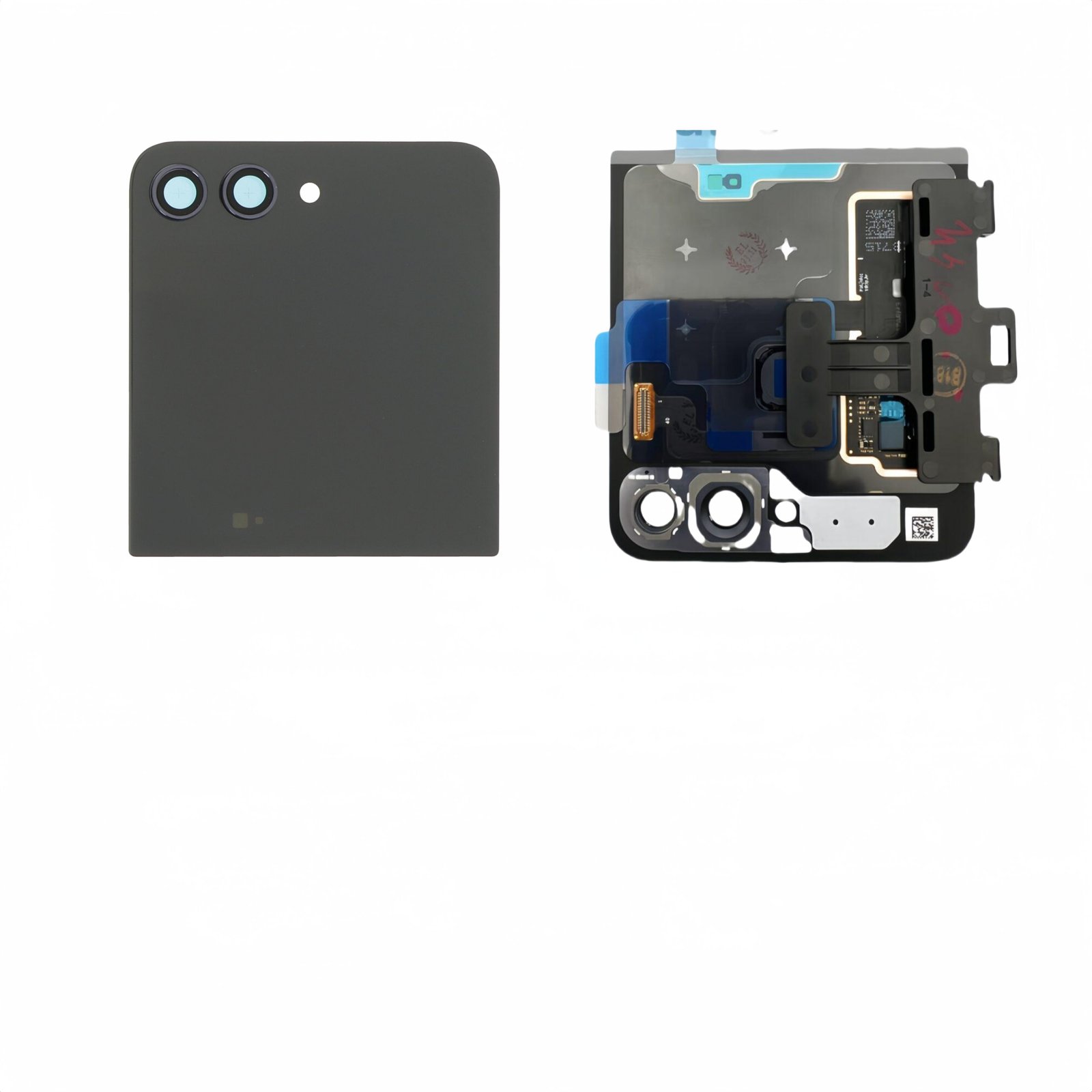 "ORI Reparada" Tapa Superior Con Pantalla Samsung Galaxy Z Flip 5 5G F731 Negro Exterior Completa