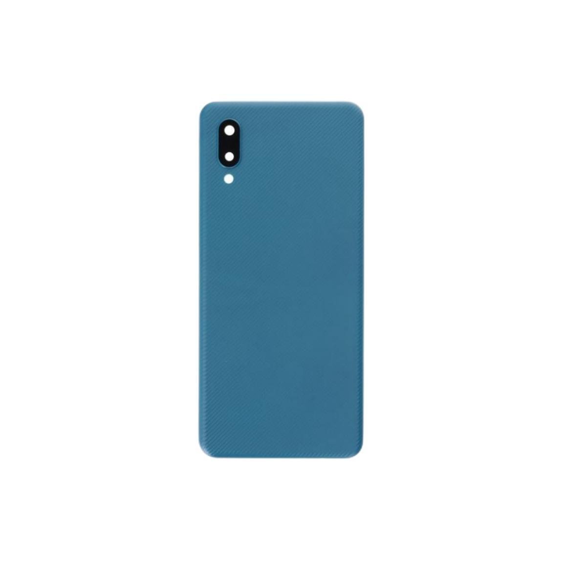 Tapa trasera Samsung Galaxy A02 A022F Azul con Lente