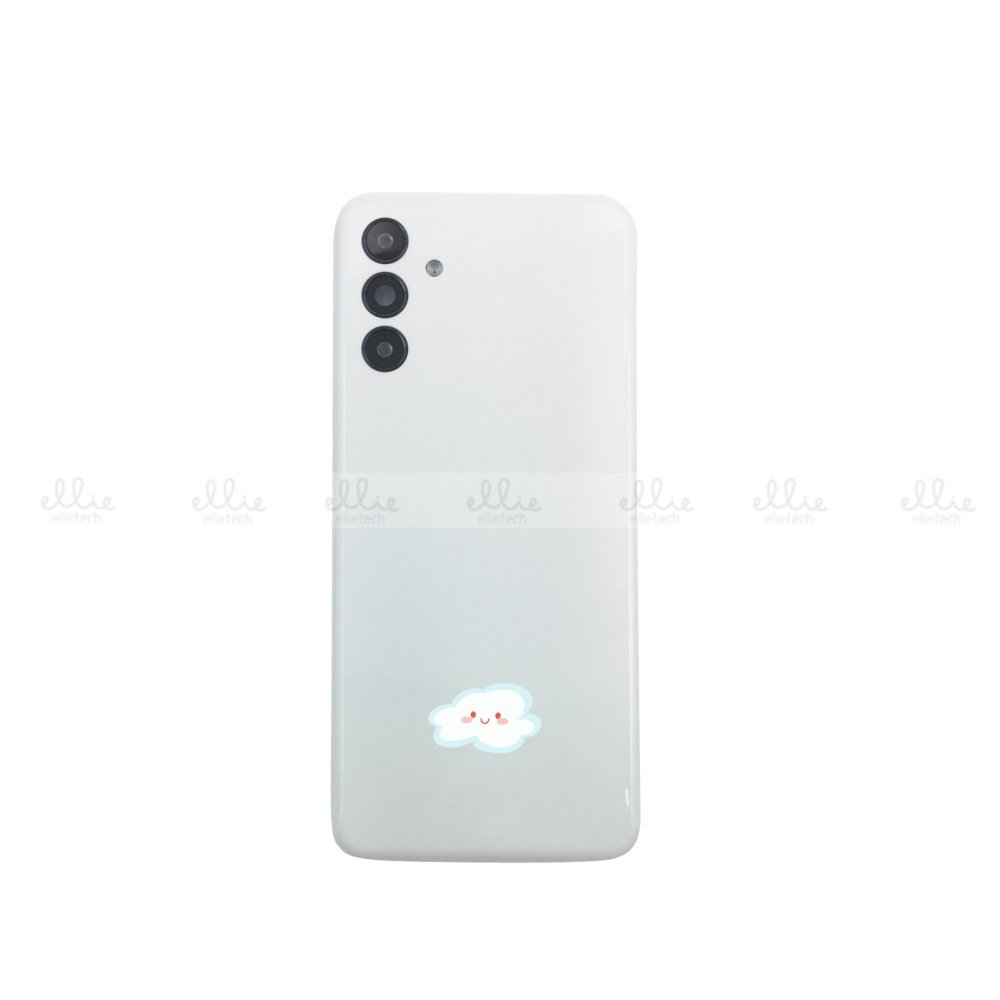 Tapa trasera Samsung Galaxy A04S A047F Blanco con Lente