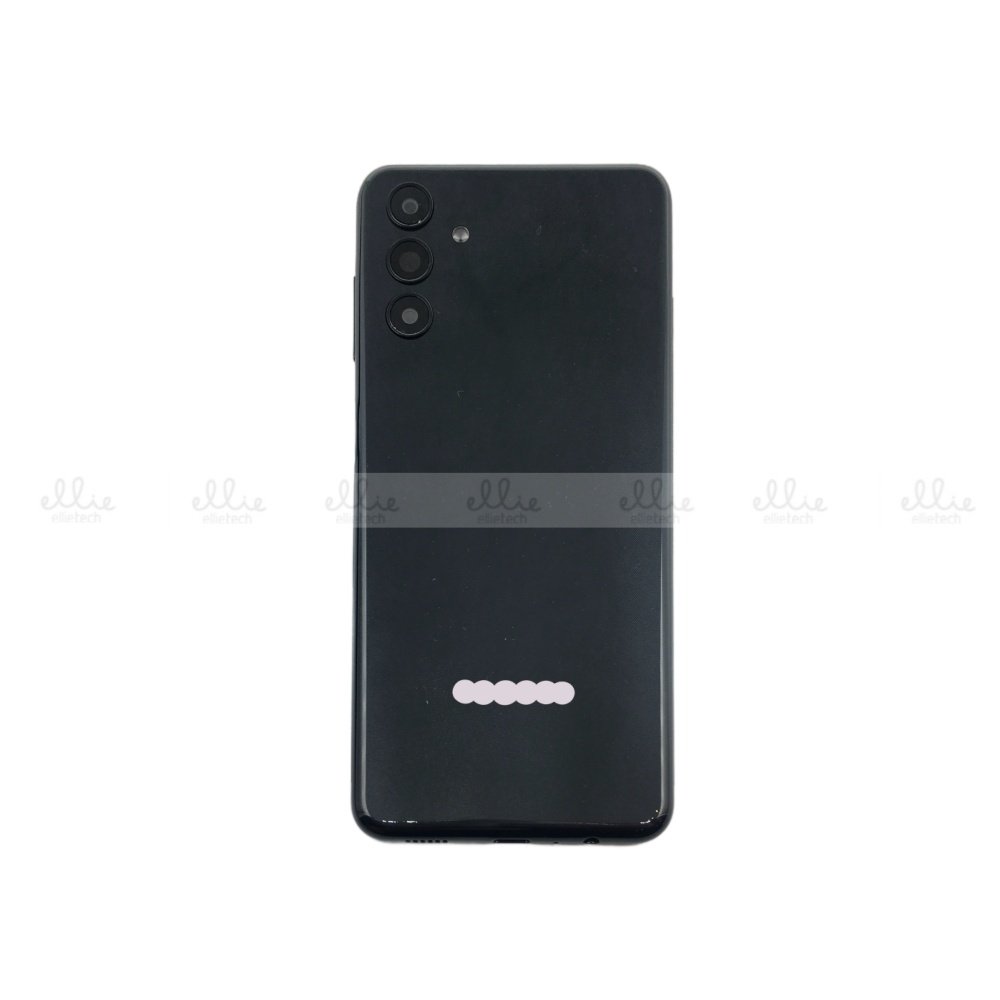 Tapa trasera Samsung Galaxy A04S A047F Negra con Lente