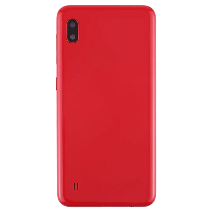 Tapa trasera Samsung Galaxy A10 A105F Rojo con Lente Tapa trasera Samsung Galaxy A10 A105F Rojo con Lente