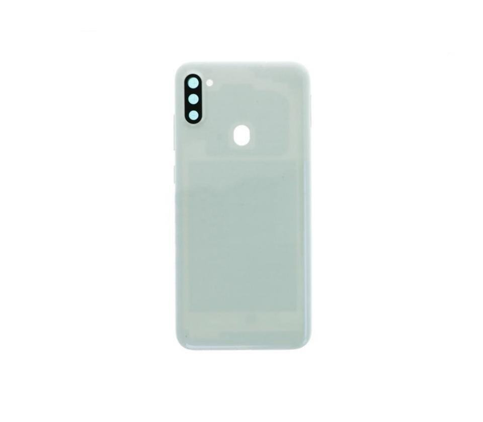 Tapa trasera Samsung Galaxy A11 A115F Blanco con Lente