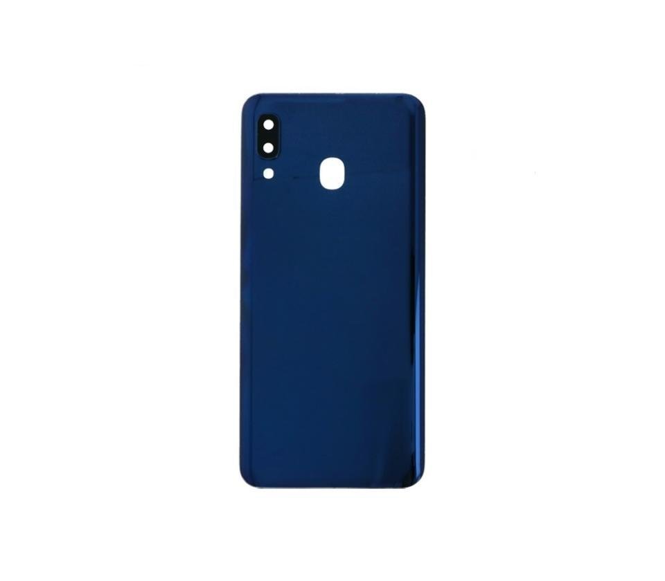 Tapa trasera Samsung Galaxy A20 A205F Azul con Lente