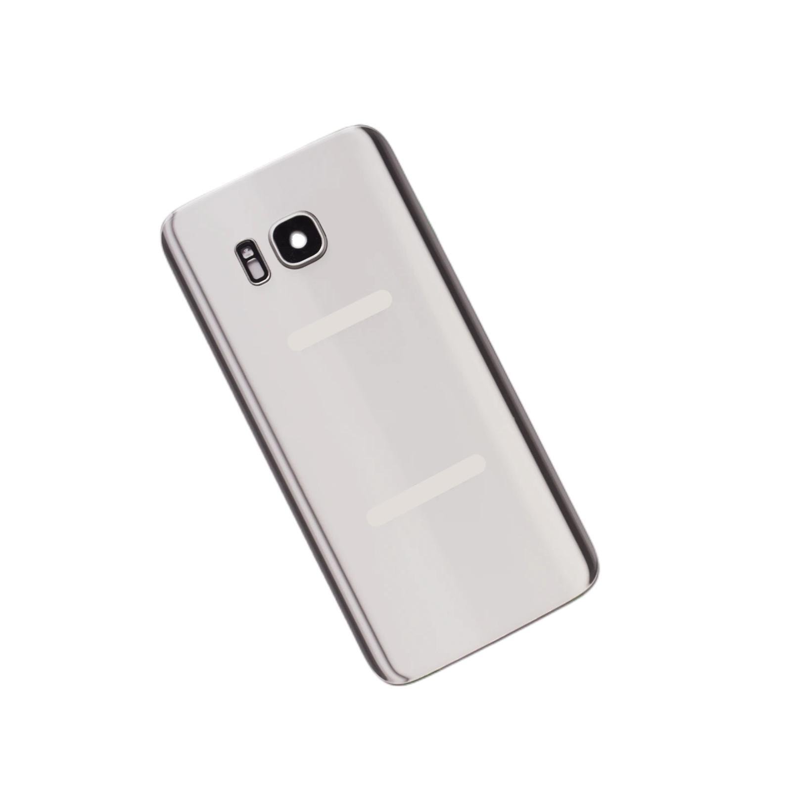Tapa trasera Samsung SM-G930F Samsung Galaxy S7 Plateado con Lente