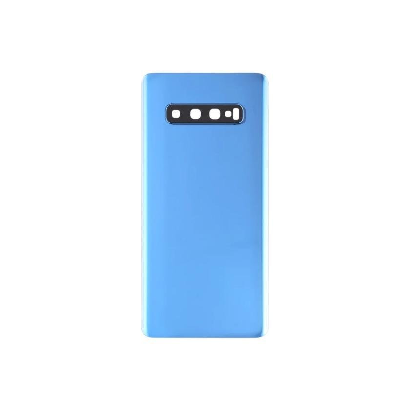 Tapa trasera Samsung SM-G975 Samsung Galaxy S10 Plus Azul con Lente Tapa trasera Samsung SM-G975 Samsung Galaxy S10 Plus Azul con Lente