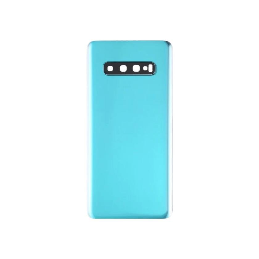 Tapa trasera Samsung SM-G975 Samsung Galaxy S10 Plus Verde con Lente Tapa trasera Samsung SM-G975 Samsung Galaxy S10 Plus Verde con Lente