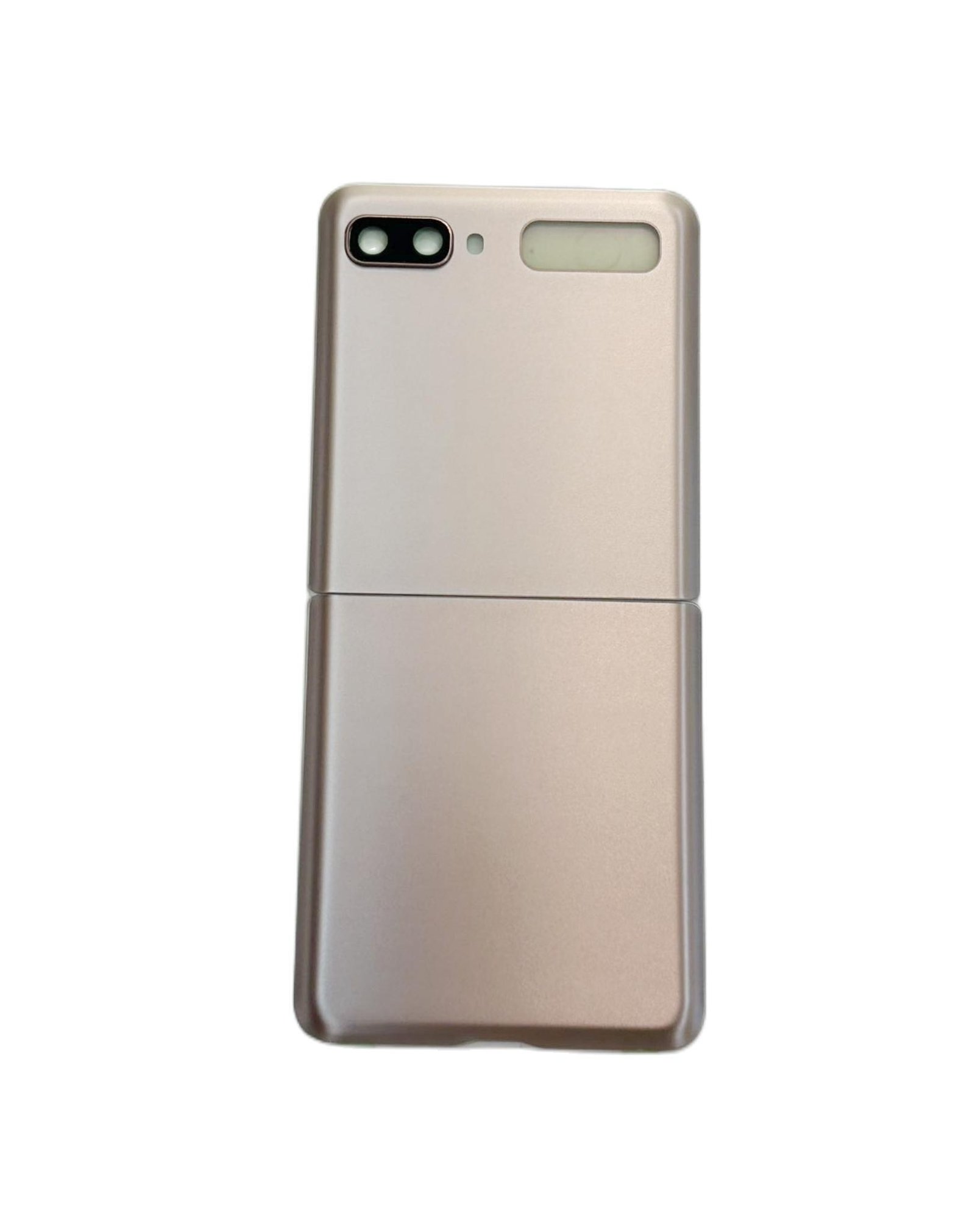 Tapa trasera Samsung Galaxy Z FLIP 2 Dorada con Lente ORI