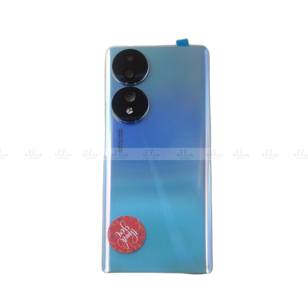 Tapa trasera para Huawei Honor 70 Azul con Lente