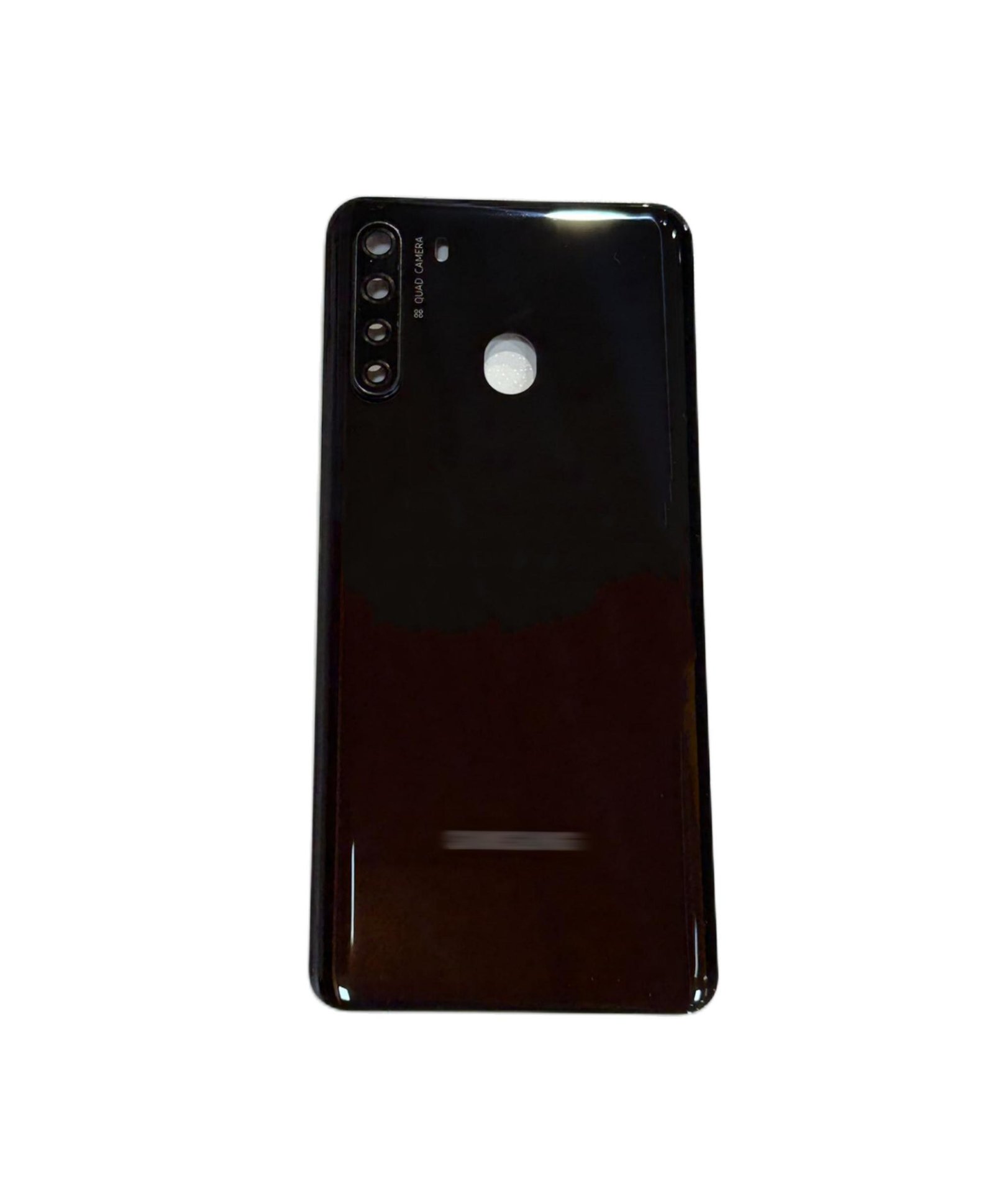 Tapa trasera para Samsung Galaxy A21 A215F Negra con Lente