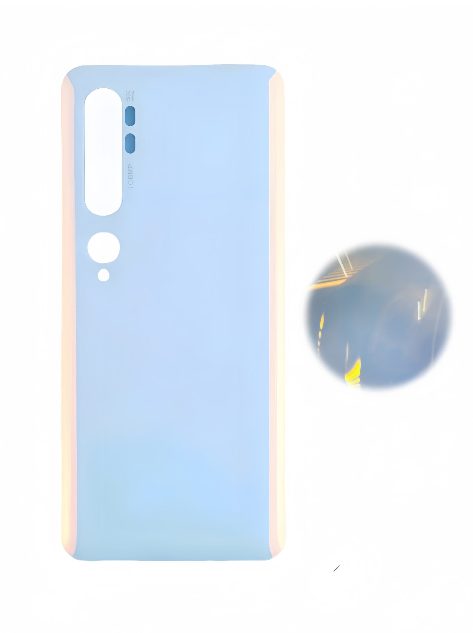 Tapa trasera para Xiaomi Note 10/Note 10 Pro Blanco EXCELLENT