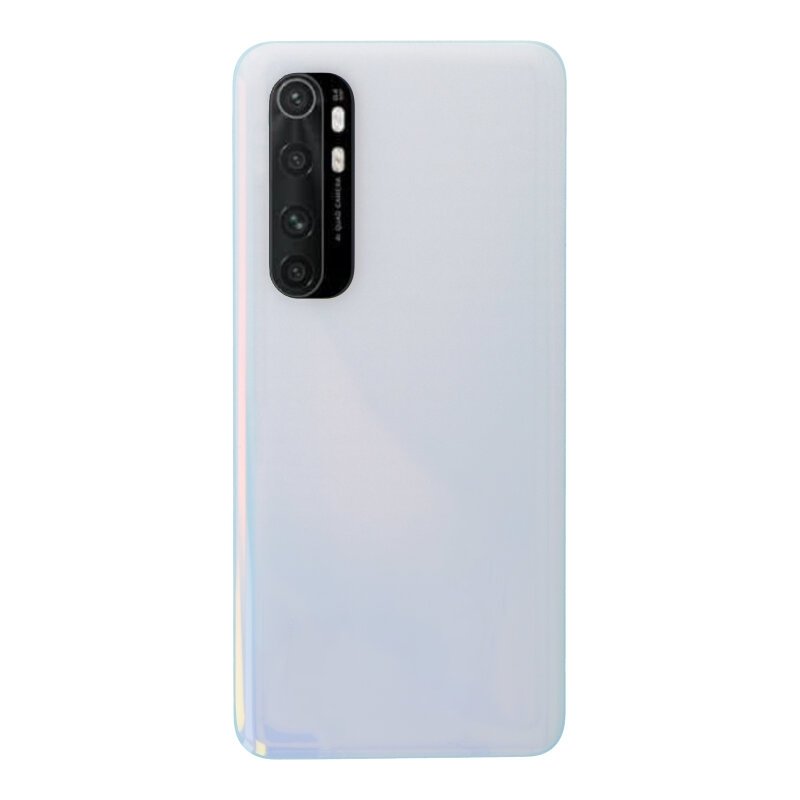 Tapa trasera para Xiaomi Note 10 Lite Blanco con Lente OEM