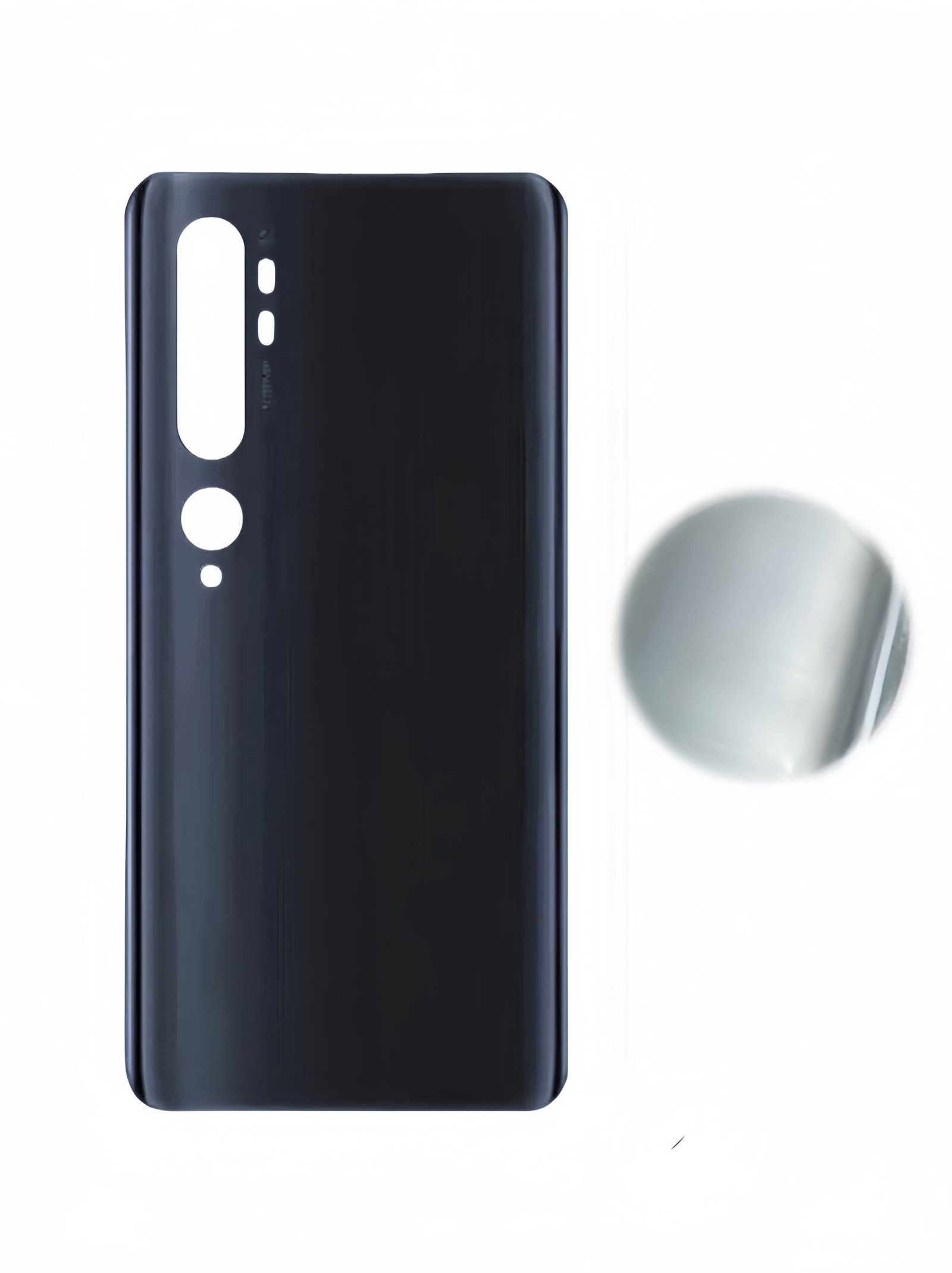Tapa trasera para Xiaomi Note 10/Note 10 Pro Negro EXCELLENT