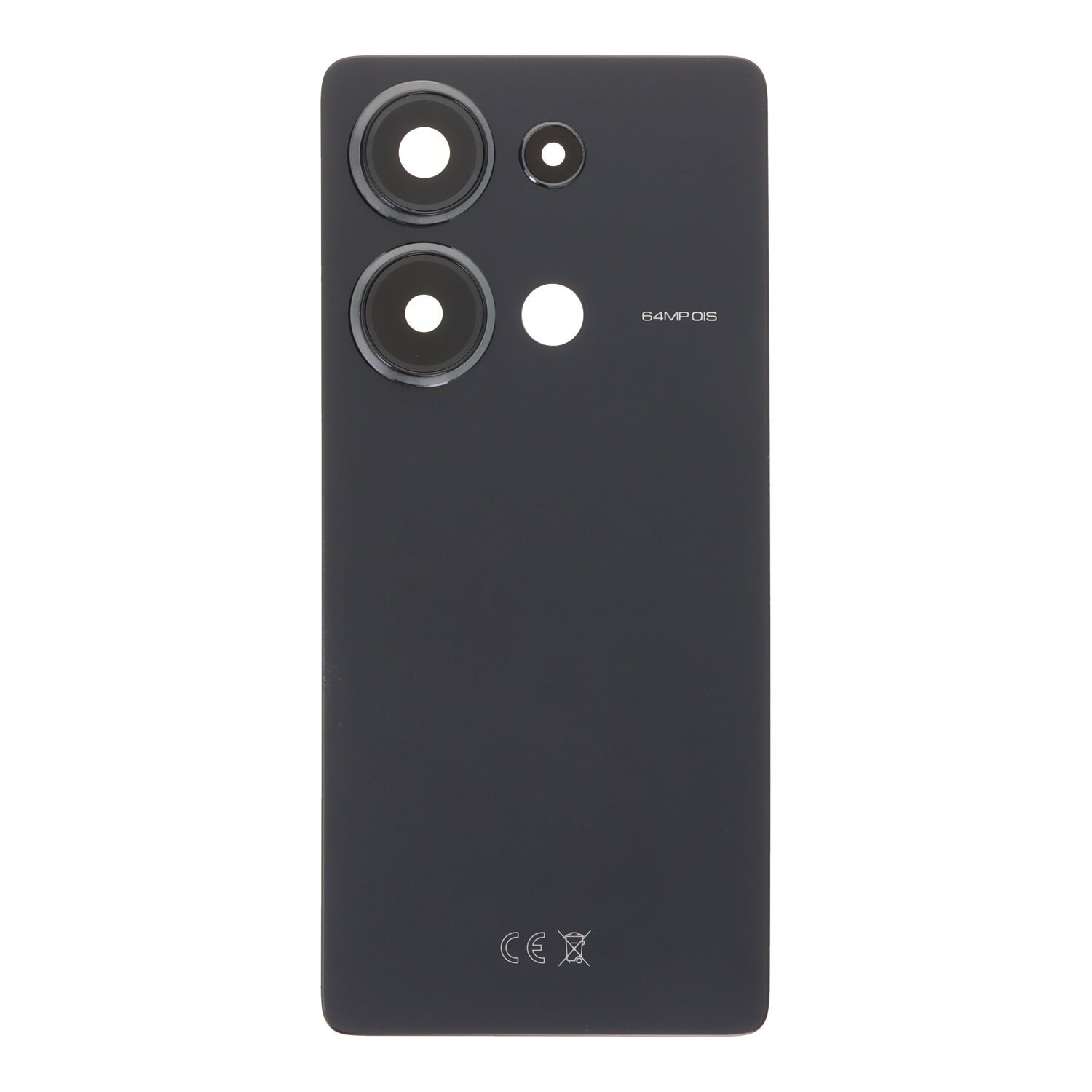 Tapa trasera para Xiaomi Poco M6 Pro 4G Negro con Lente EXCELLENT