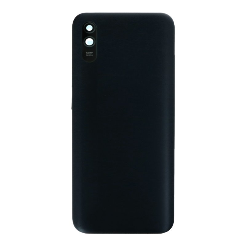 Tapa trasera para Xiaomi Redmi 9A Negra con Lente EXCELLENT