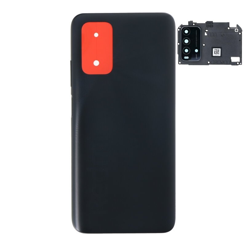 Tapa trasera para Xiaomi Redmi 9T/Note 9 4G Negra con Lente EXCELLENT