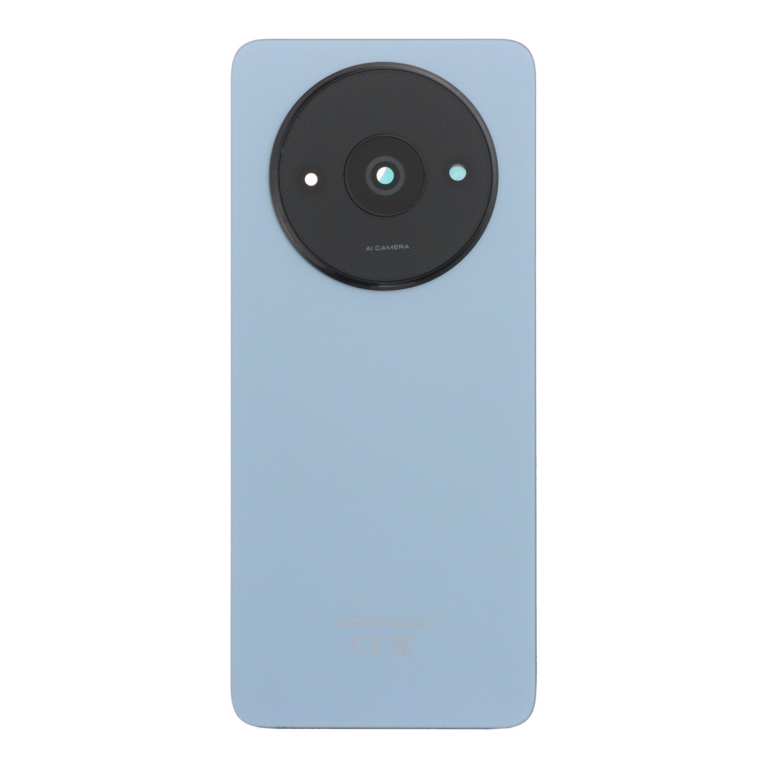 Tapa trasera para Xiaomi Redmi A3 Azul con Lente