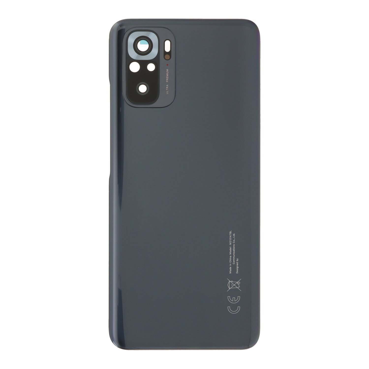 Tapa trasera para Xiaomi Redmi Note 10/10S Negro con Lente EXCELLENT Tapa trasera para Xiaomi Redmi Note 10/10S Negro con Lente EXCELLENT