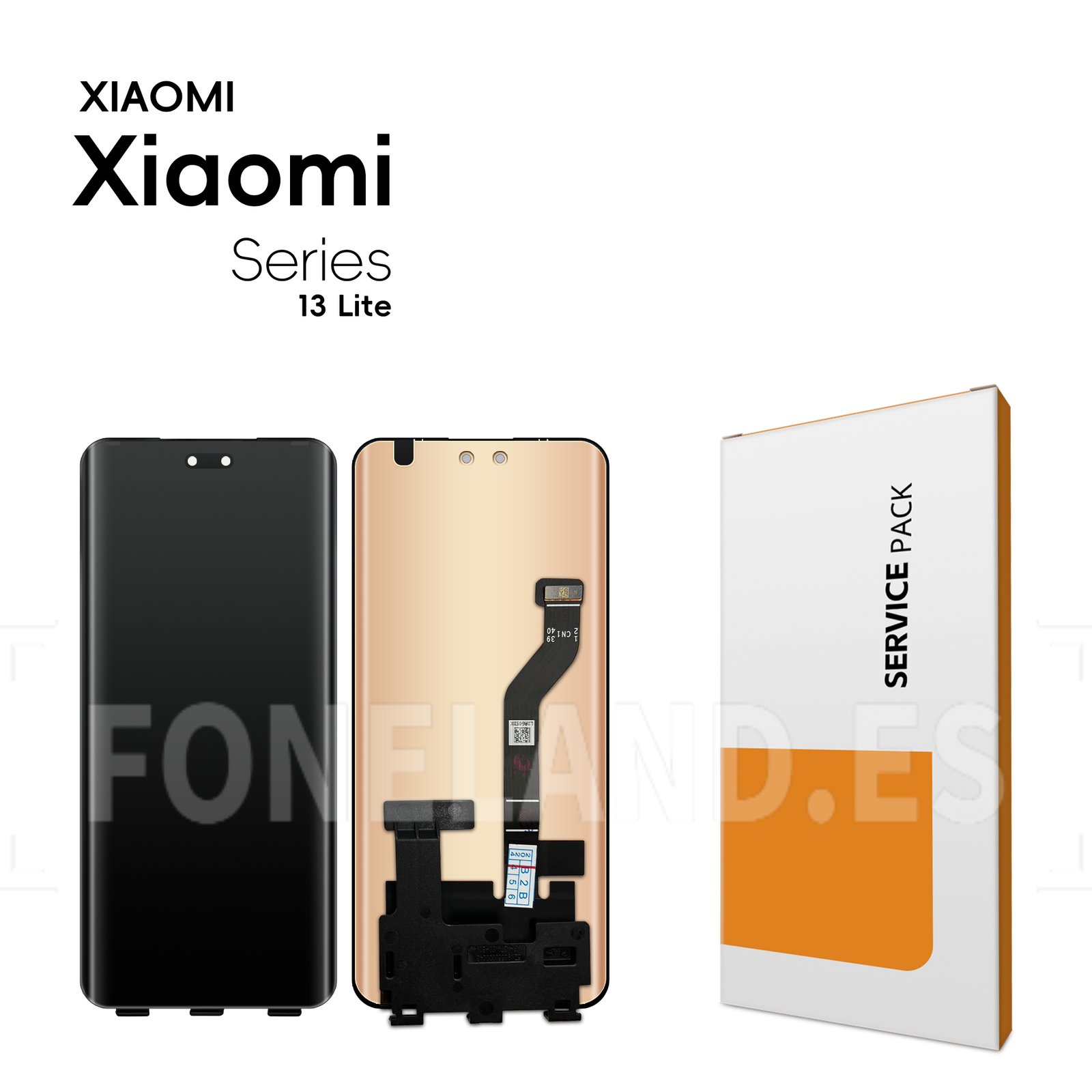 Pantalla Xiaomi Mi 13 Lite 4G/5G (2210129SG) sin marco LCD + Táctil Completo SERVICE PACK Pantalla Xiaomi Mi 13 Lite 4G/5G (2210129SG) sin marco LCD + Táctil Completo SERVICE PACK