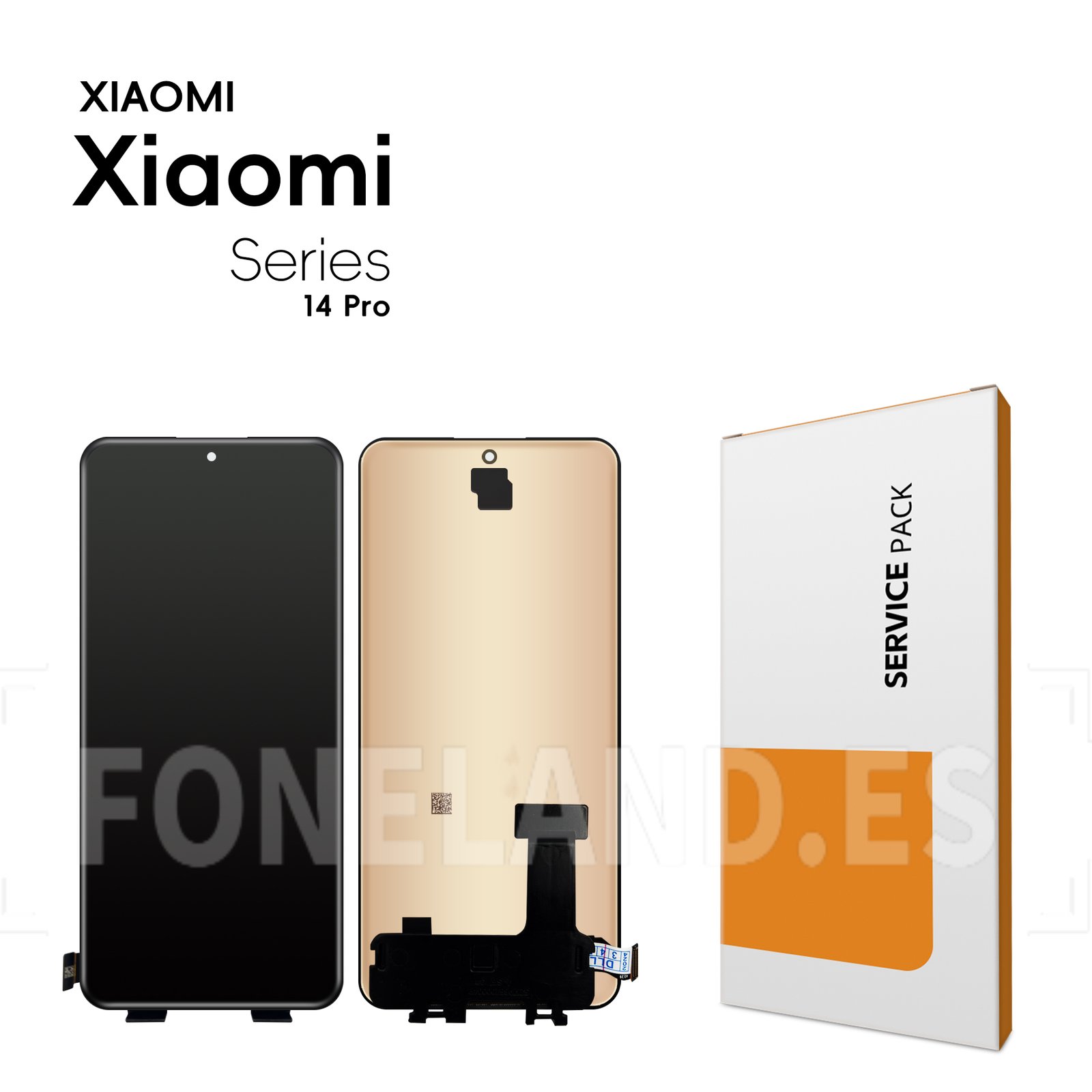 Pantalla Xiaomi Mi 14 Pro 5G (2023) sin marco SERVICE PACK